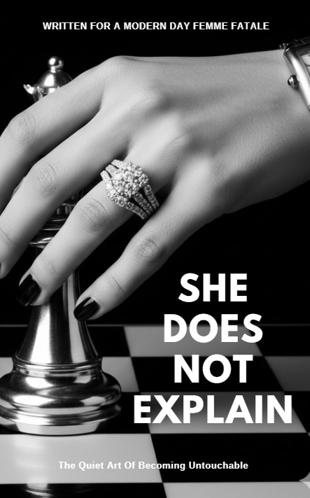 EBOOK-  SHE DOES NOT EXPLAIN  (The Quiet Art of Becoming Untouchable)- WRITTEN BY: AIMIKO
